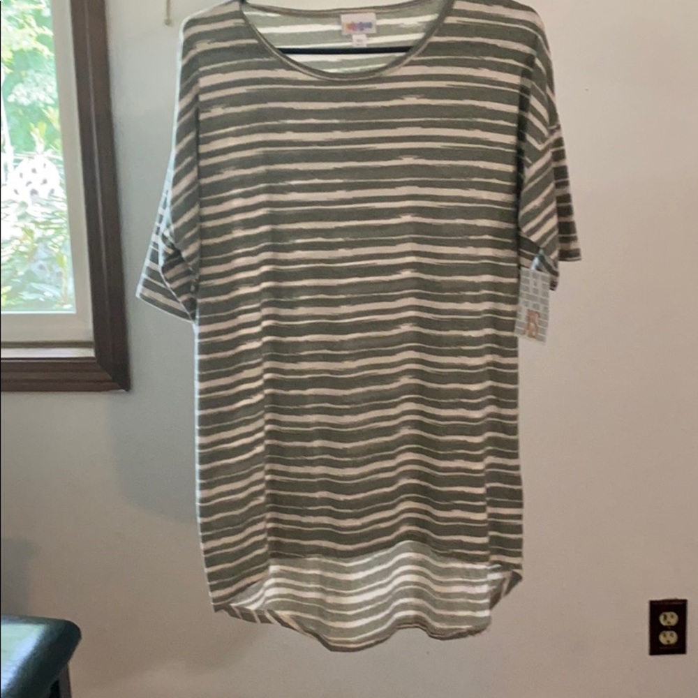 XS Striped heather green Irma